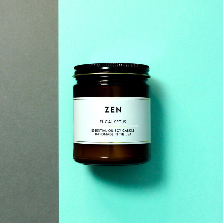 Zen Eucalyptus Essential Oil Aromatherapy Candle - ACDC Co