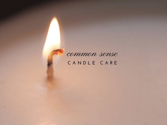 Common Sense Candle Care - ACDC Co
