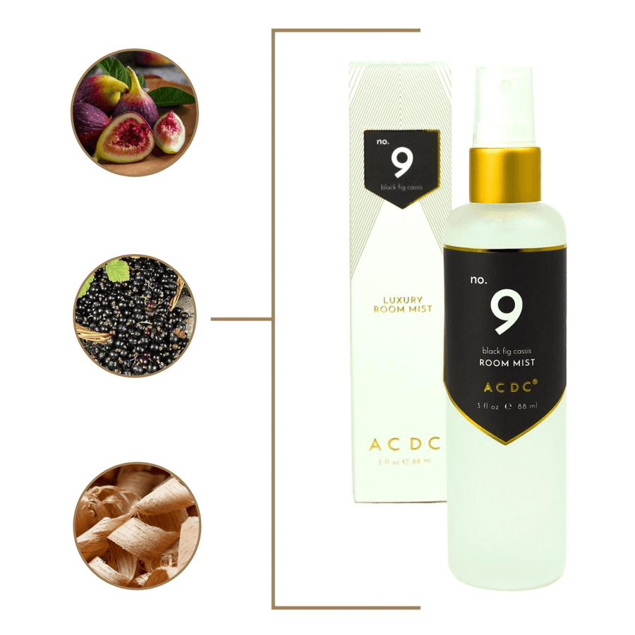 No 9 Black Mediterranean Fig Cassis Room Spray - ACDC Co