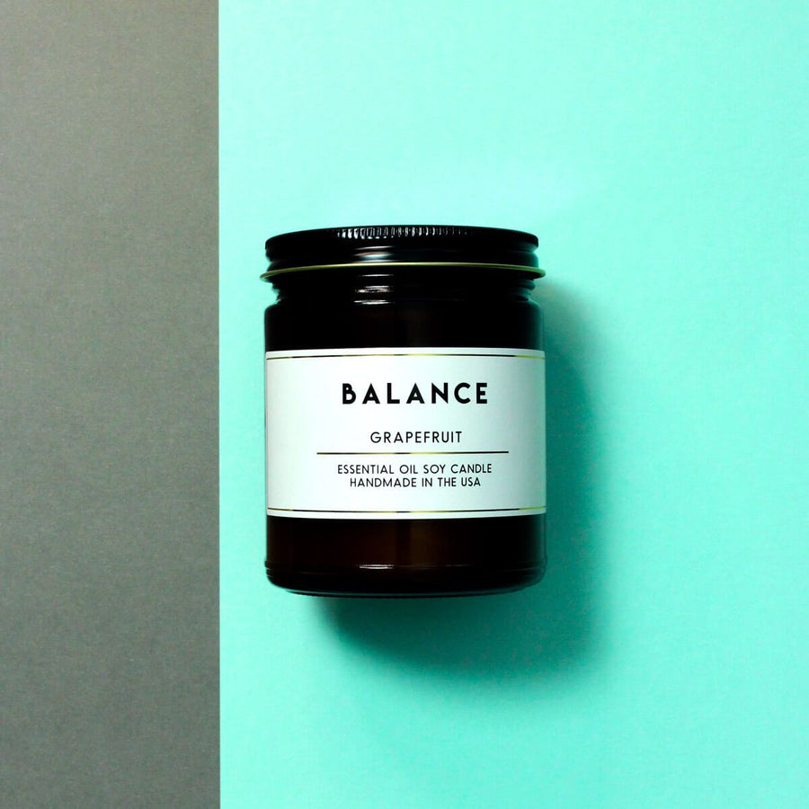 Balance Grapefruit Essential Oil Aromatherapy Candle - ACDC Co