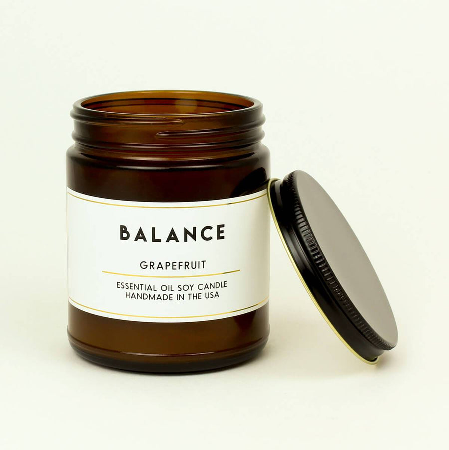 Balance Grapefruit Essential Oil Aromatherapy Candle - ACDC Co