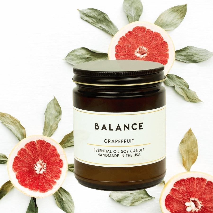 Balance Grapefruit Essential Oil Aromatherapy Candle - ACDC Co