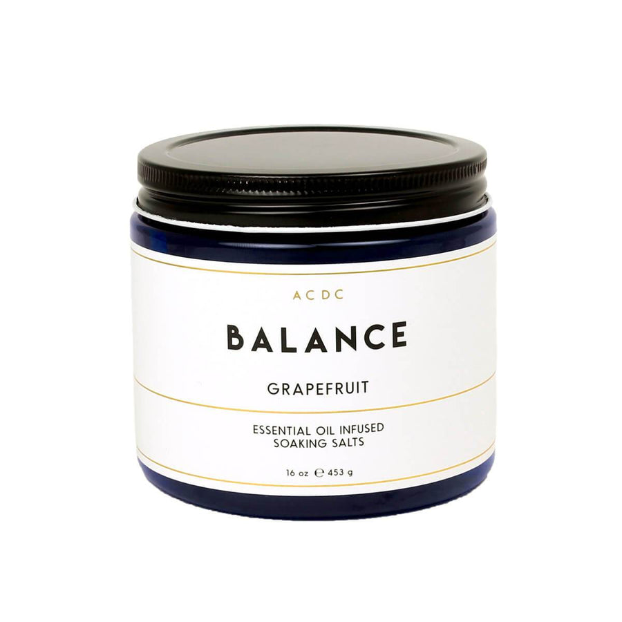 Balance Grapefruit Essential Oil Bath Soaking Salts - ACDC Co