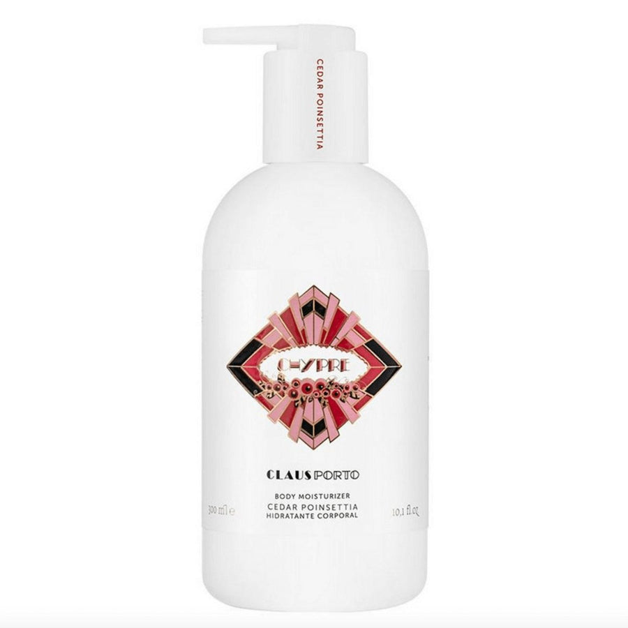 Claus Porto Chypre Cedar Poinsettia Moisturizing Lotion - ACDC Co