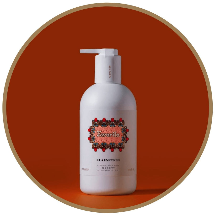 Claus Porto Favorito Red Poppy Liquid Soap - ACDC Co