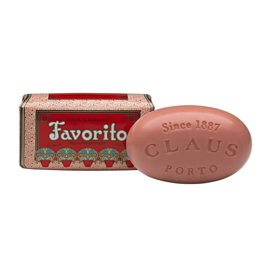Claus Porto Favorito Red Poppy Soap Bar - ACDC Co