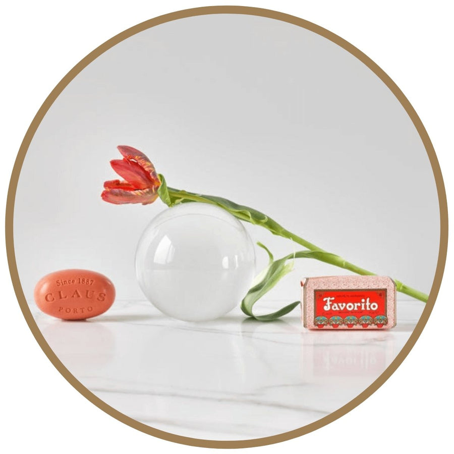 Claus Porto Favorito Red Poppy Soap Bar - ACDC Co