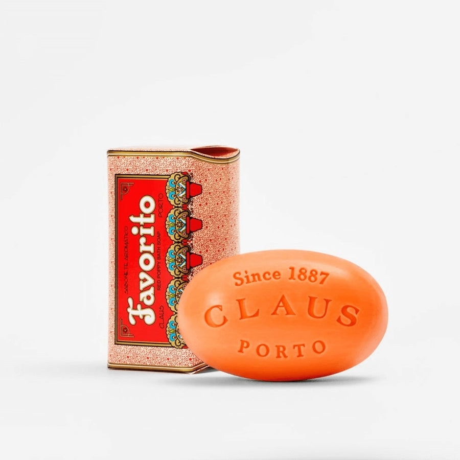 Claus Porto Favorito Red Poppy Soap Bar - ACDC Co
