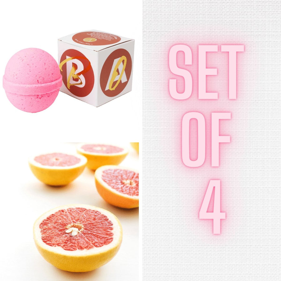 Grapefruit Bath Fizzer Gift Set - ACDC Co