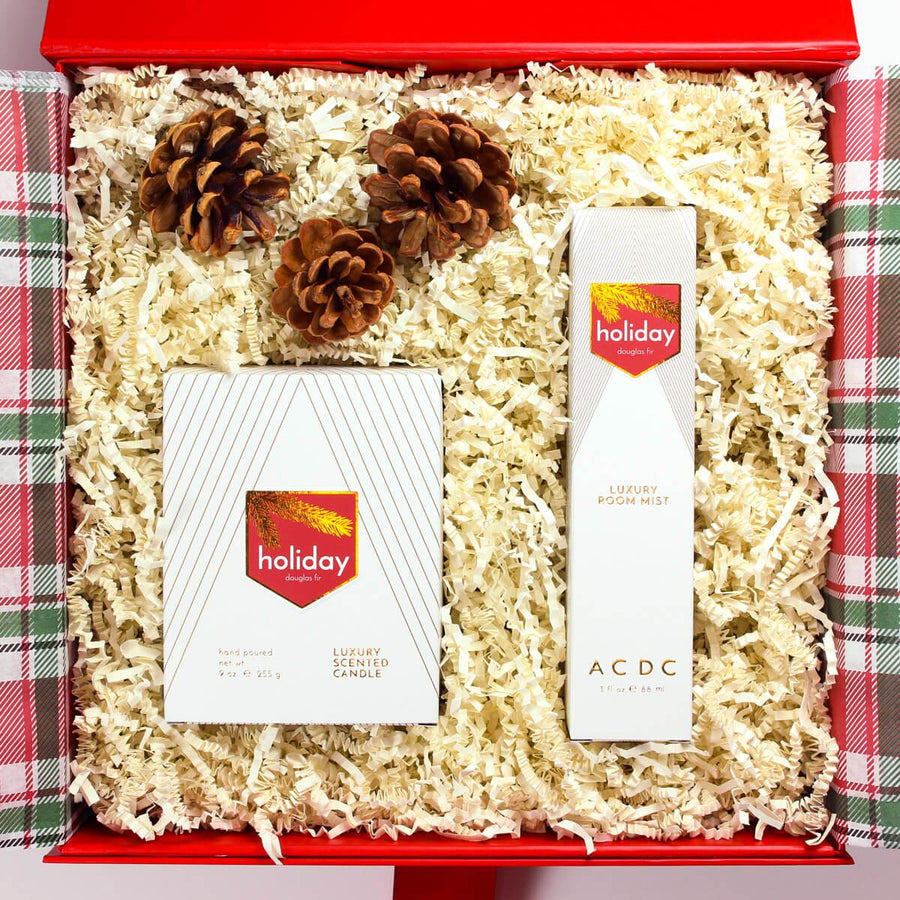 Holiday 2 Piece Room Scents Gift Box - ACDC Co