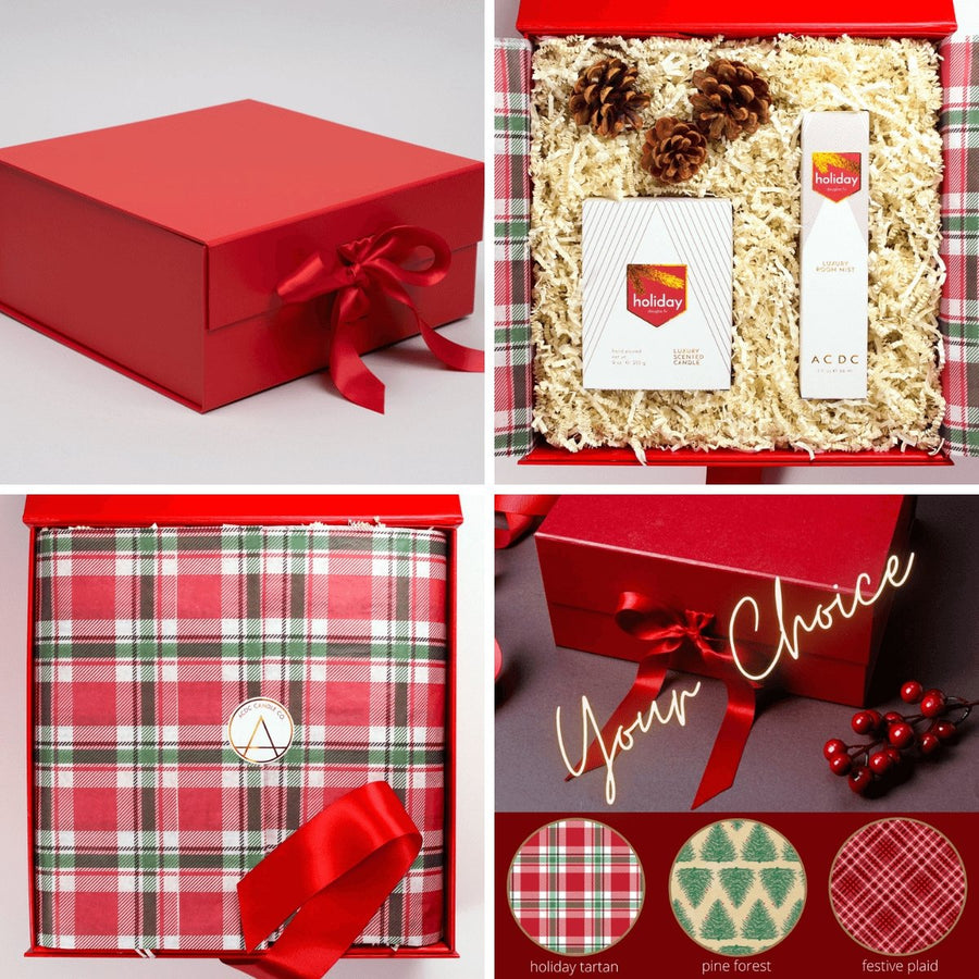 Holiday 2 Piece Room Scents Gift Box - ACDC Co