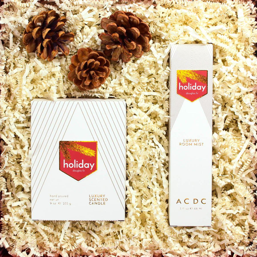 Holiday 2 Piece Room Scents Gift Box - ACDC Co
