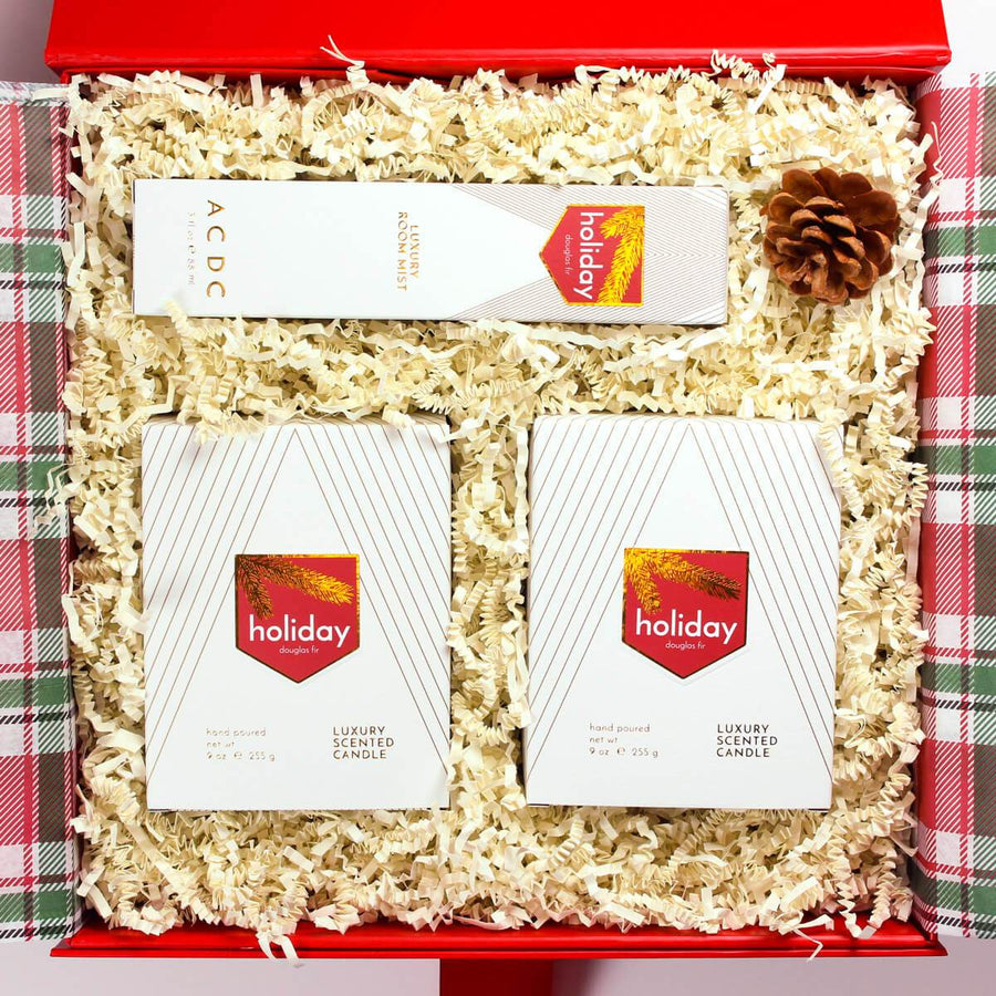 Holiday 3 Piece Room Fragrance Gift Box - ACDC Co