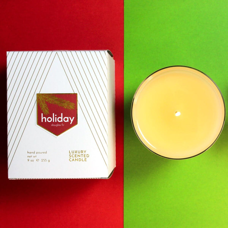 Holiday Douglas Fir Scented Soy Candle - ACDC Co