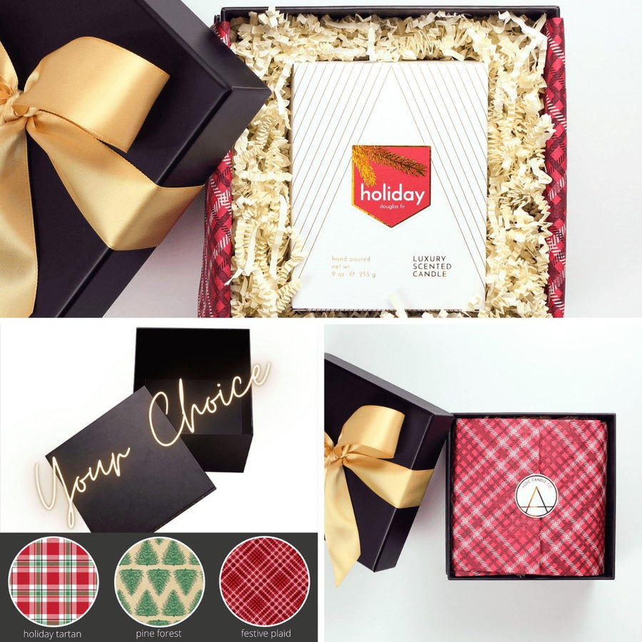 Holiday Scented Candle Luxury Gift Box - ACDC Co