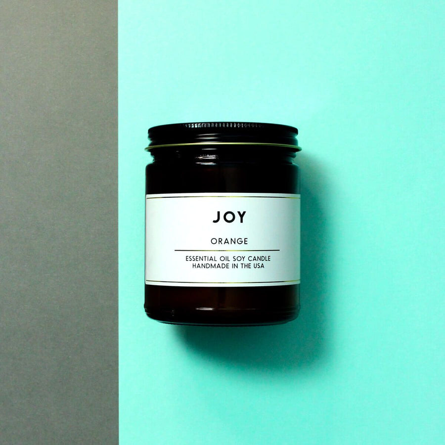 Joy Orange Essential Oil Aromatherapy Candle - ACDC Co