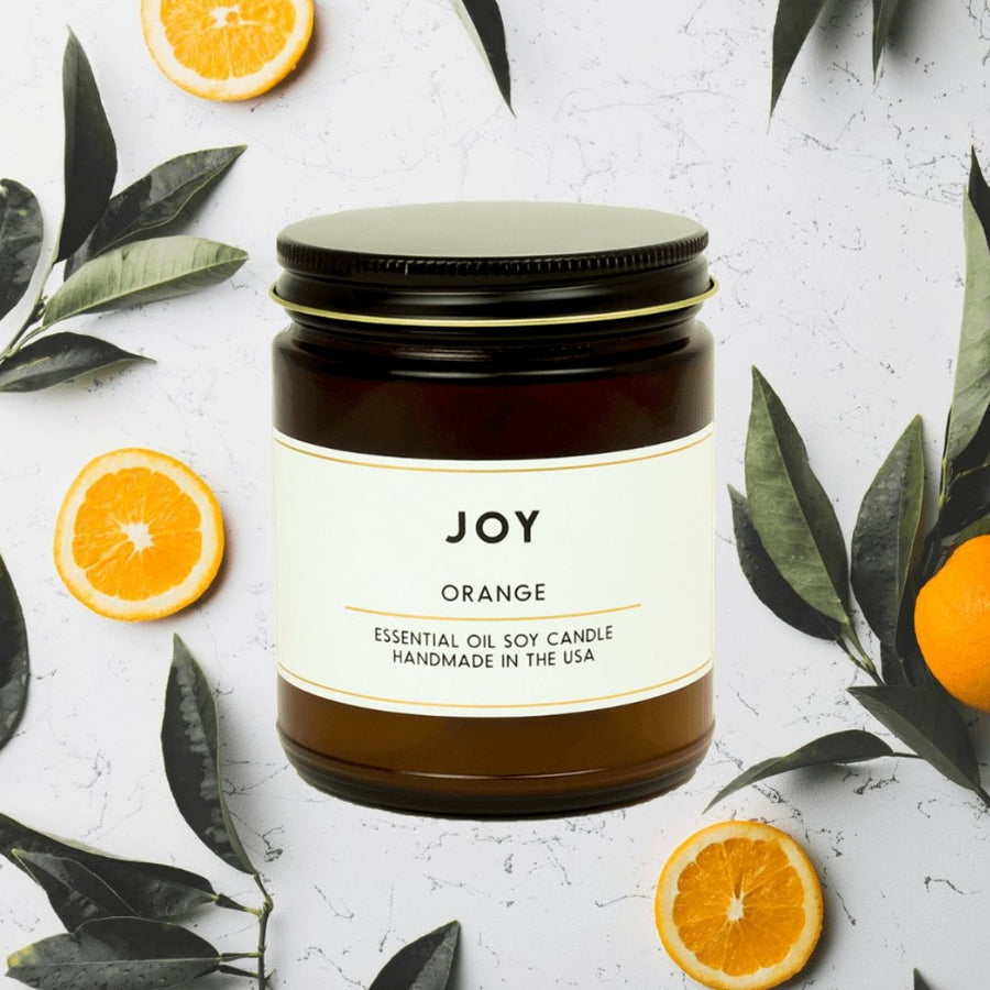 Joy Orange Essential Oil Aromatherapy Candle - ACDC Co