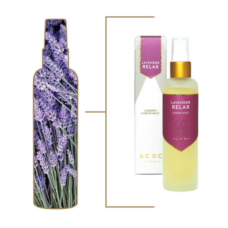 Lavender Relax Luxury Linen Mist - A C D C