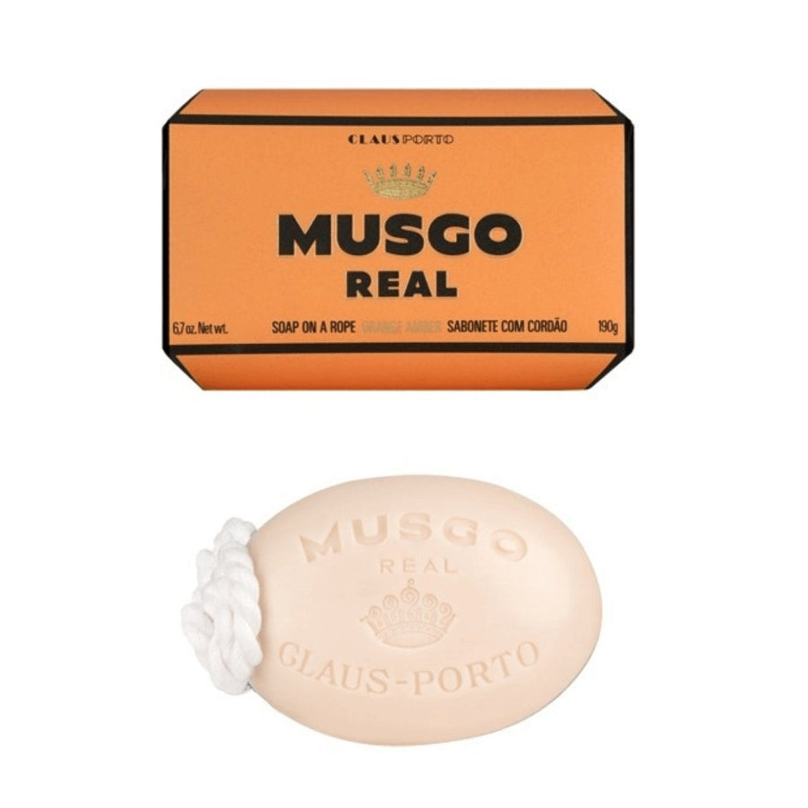 Musgo Real Orange Amber Soap on a Rope - ACDC Co
