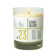No. 23 Citrus Delight Scented Soy Jar Candle - A C D C
