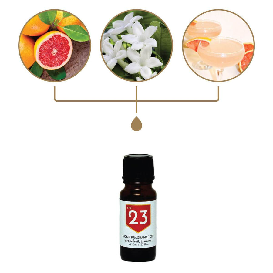 No 23. Grapefruit Jasmine Home Fragrance Diffuser Oil - ACDC