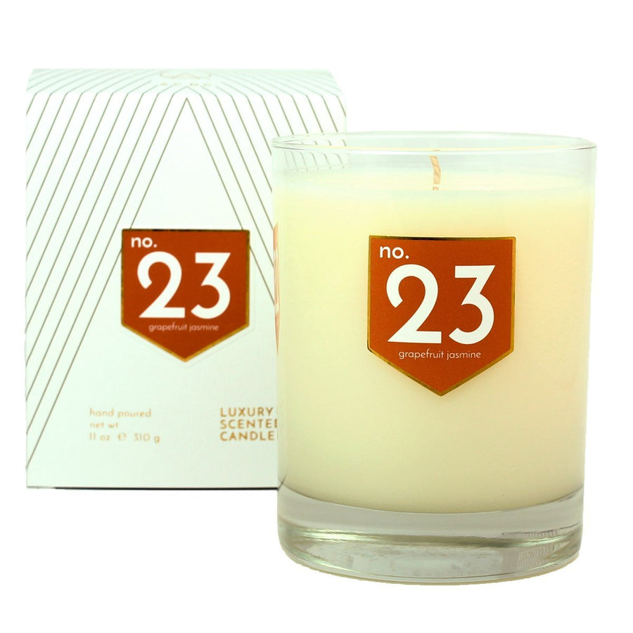 No. 23 Grapefruit Jasmine Scented Soy Candle - A C D C