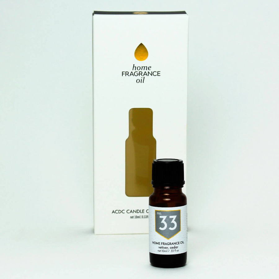 No. 33 Vetiver Cedar Home Fragrance Diffuser Oil - ACDC Co