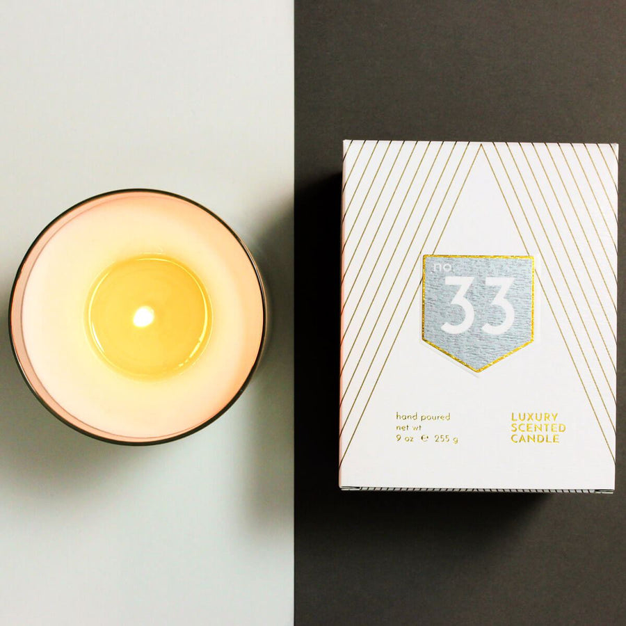 No. 33 Vetiver Cedar Scented Soy Candle - ACDC Co