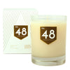 No. 48 Sandalwood Fig Leaf Scented Soy Candle - A C D C