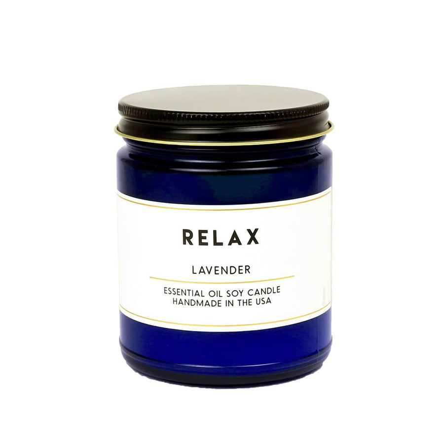 Relax Lavender Essential Oil Aromatherapy Candle - ACDC Co