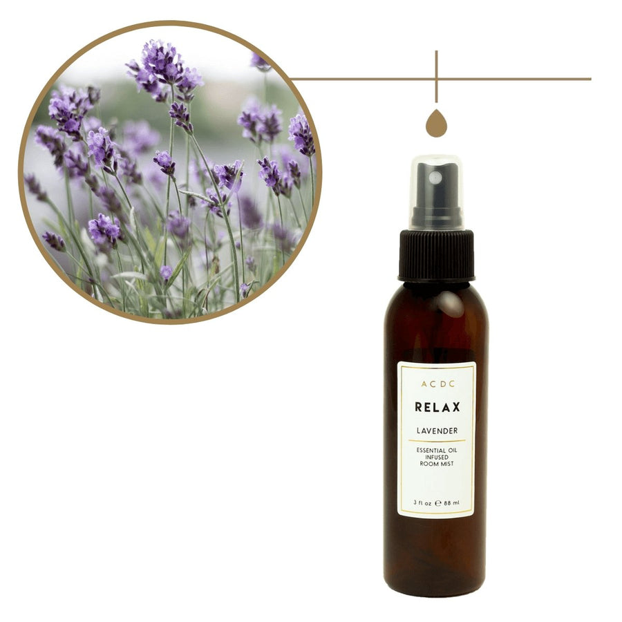 Relax Lavender Essential Oil Room Mist - ACDC Co