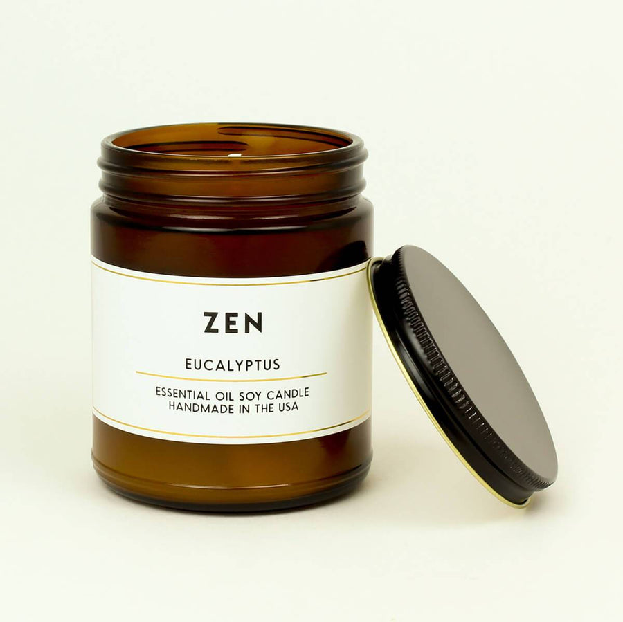 Zen Eucalyptus Essential Oil Aromatherapy Candle - ACDC Co