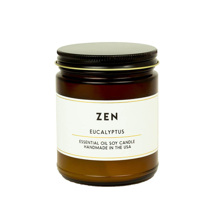 Zen Eucalyptus Essential Oil Aromatherapy Candle - ACDC Co